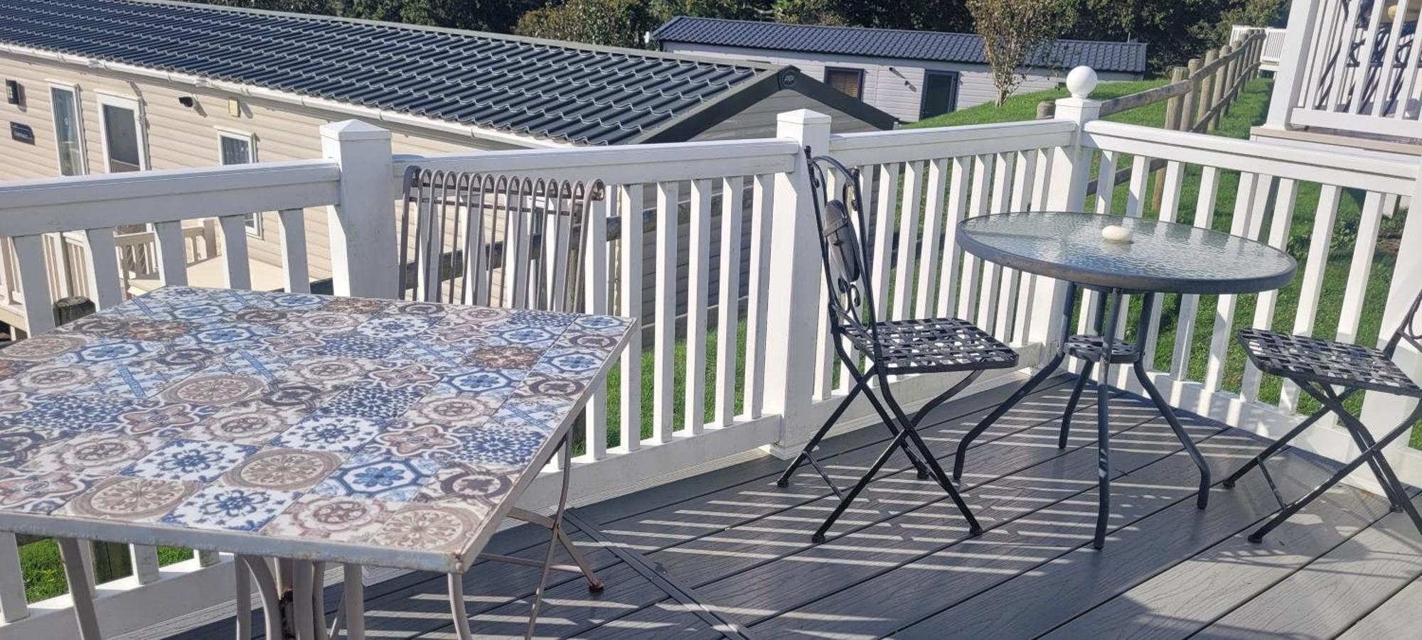 Home With A View Whitecliff Bay Holiday Park 벰브리지 외부 사진